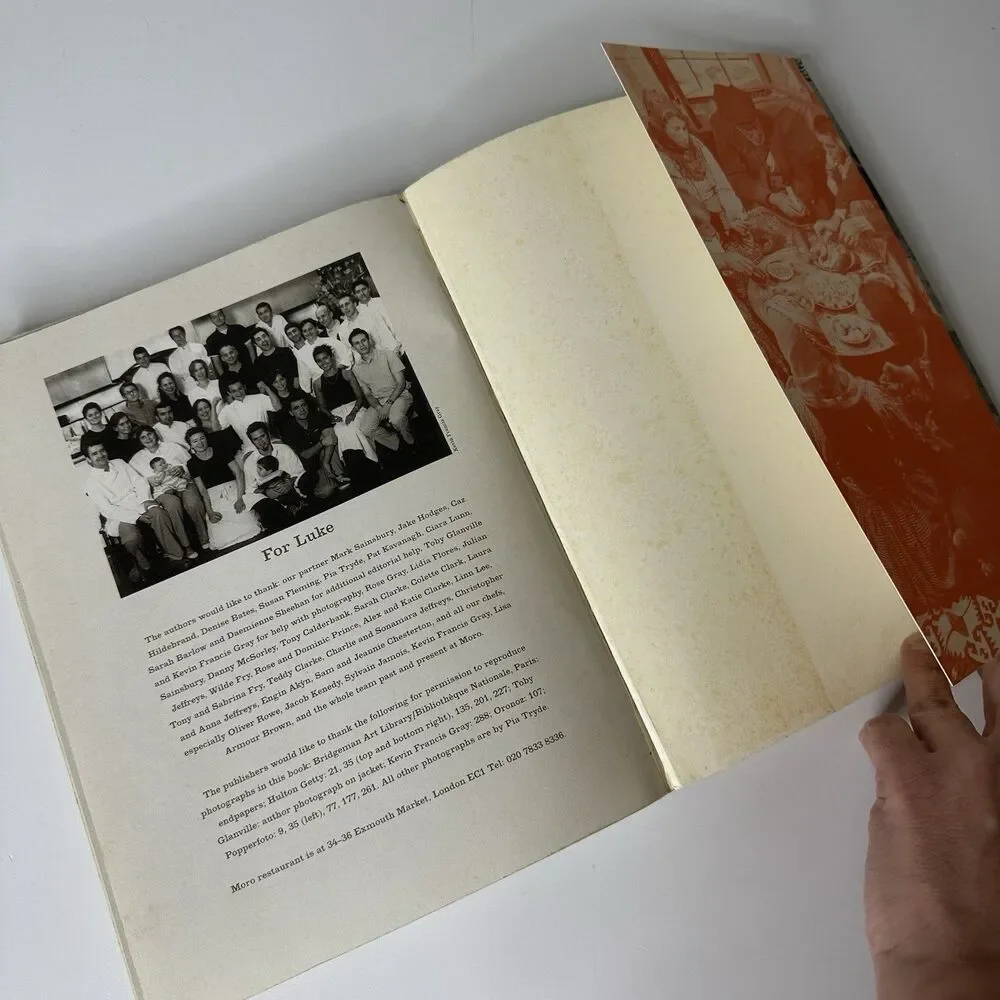 Moro The Cookbook by Sam Clark 2003 Paperback Restaurant Mediterranean‎ Food